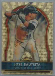 topps finest jose bautista superfractor