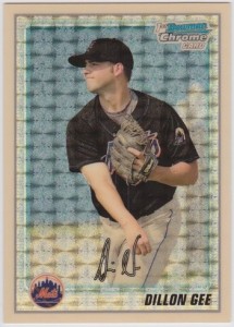 Dillon Gee 2010 Bowman Draft Superfractor